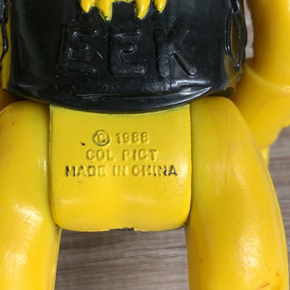 Real Ghostbusters EEK Motorcycle Driver Action Figure Kenner 1988 1980s Toy - Picture 6 of 9